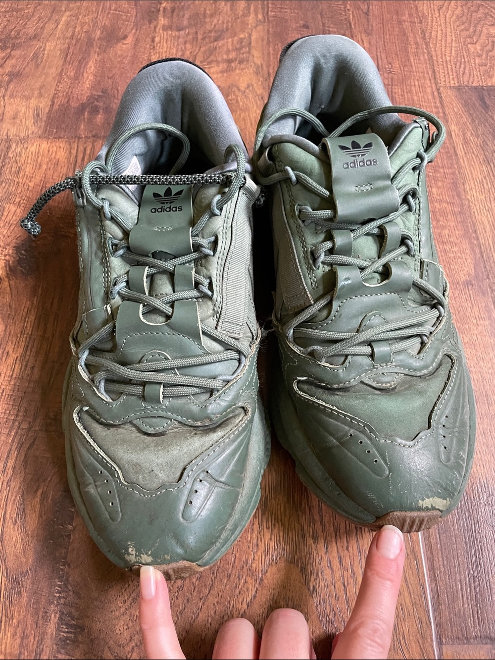 Adidas Ozweego Zip green